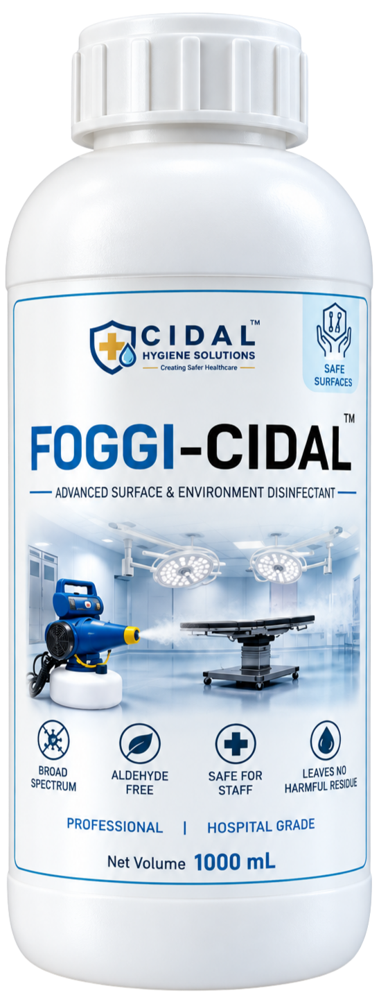 Foggi-Cidal aerial fogging disinfectant